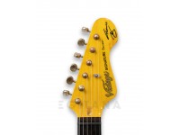Vintage V6MRTBG Blugocaster Distressed Vintage Branco Vintage V6MRTBG Blugocaster Distressed Vintage Branco